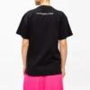 Camiseta de manga corta con estampado «I Love U» en negro 612965TJVL51070
