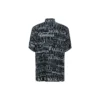 Camiseta de manga corta con estampado tipográfico mixto «Negro Gris» 556854TELF21269