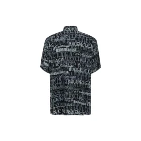 Camiseta de manga corta con estampado tipográfico mixto «Negro Gris» 556854TELF21269 Camiseta de manga corta con estampado tipográfico mixto «Negro Gris» 556854TELF21269