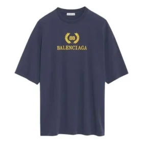 Camiseta de manga corta con letras impresas, azul marino 492258TAV044128 Camiseta de manga corta con letras impresas, azul marino 492258TAV044128