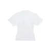 Camiseta de manga corta con logotipo de graffiti, blanca, 641590TJV969040