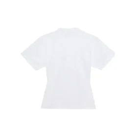 Camiseta de manga corta con logotipo de graffiti, blanca, 641590TJV969040 Camiseta de manga corta con logotipo de graffiti, blanca, 641590TJV969040