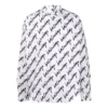 Camiseta de manga corta con logotipo garabateado, corte holgado «Blanco» 662983TLLJ49040