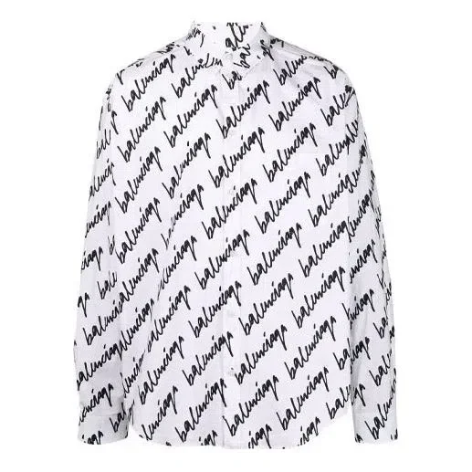 Camiseta de manga corta con logotipo garabateado, corte holgado «Blanco» 662983TLLJ49040