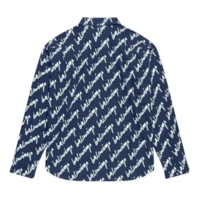 Camiseta de manga corta con logotipo garabateado, corte holgado «Midnight Blue» 662983TLLJ48502 Camiseta de manga corta con logotipo garabateado, corte holgado «Midnight Blue» 662983TLLJ48502