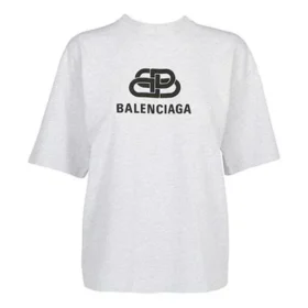 Camiseta de manga corta con logotipo, gris 583098TFV652569 Camiseta de manga corta con logotipo, gris 583098TFV652569