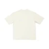 Camiseta de manga corta con logotipo Scissor Crest «Crema» 612966TMVA29069