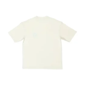 Camiseta de manga corta con logotipo Scissor Crest «Crema» 612966TMVA29069