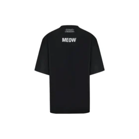Camiseta de manga corta de Balenciaga para hombre, de largo medio y cuello redondo, en negro 641614TJVG81000 Camiseta de manga corta de Balenciaga para hombre, de largo medio y cuello redondo, en negro 641614TJVG81000