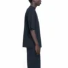 Camiseta de manga corta de diseño holgado «Retro Uniform» de Balenciaga para hombre, color negro 620969TIV791000
