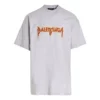 Camiseta de manga corta de Metallica, corte oversize «Blanco Naranja» 694576TMV880901