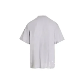 Camiseta de manga corta de Metallica, corte oversize «Blanco Naranja» 694576TMV880901