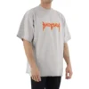 Camiseta de manga corta de Metallica, corte oversize «Blanco Naranja» 694576TMV880901