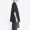 Camiseta de manga corta de Metallica, corte oversize «Negro Naranja» 694576TMV881055