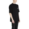 Camiseta de manga corta holgada para hombre con logotipo de la colección primavera-verano 2020, negra 620969TIV521070