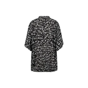 Camiseta de manga corta minimalista con tiras con logotipo «Negro» 681813TML21-1269 Camiseta de manga corta minimalista con tiras con logotipo «Negro» 681813TML21-1269