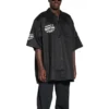 Camiseta de manga corta oversize «Negro» 704387TKP241000