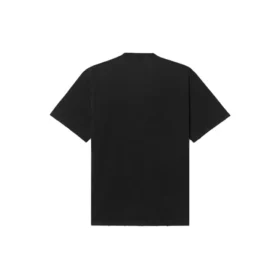 Camiseta de manga corta para hombre Balenciaga con el logotipo de la banda alemana Rammstein, negra, 651795TLV511000 Camiseta de manga corta para hombre Balenciaga con el logotipo de la banda alemana Rammstein, negra, 651795TLV511000