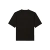 Camiseta de manga corta para hombre Balenciaga con estampado de letras y cuello redondo, color negro, 620969TIV501070