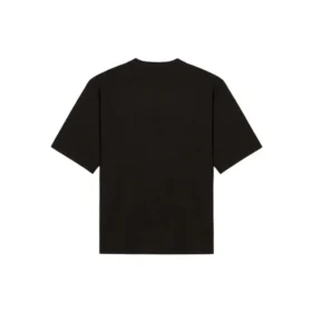 Camiseta de manga corta para hombre Balenciaga con estampado de letras y cuello redondo, color negro, 620969TIV501070 Camiseta de manga corta para hombre Balenciaga con estampado de letras y cuello redondo, color negro, 620969TIV501070