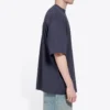 Camiseta de manga corta para hombre Balenciaga con estampado de Political Campaign, azul marino 570803TAV444128