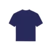 Camiseta de manga corta para hombre Balenciaga Primavera-Verano 2021 con estampado del logotipo y letras, azul, 612966TIV545400