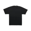 Camiseta de manga corta para hombre Balenciaga SS21 con estampado de letras y cuello redondo con agujeros, color negro 651795TKVB81070