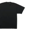 Camiseta de manga corta para hombre Balenciaga SS21 con estampado de letras y cuello redondo con agujeros, color negro 651795TKVB81070