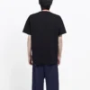 Camiseta de manga corta para hombre Balenciaga SS21 con estampado del logotipo «B Alphabet», negra, 570803TFV761000