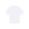Camiseta de manga corta para hombre con estampado y cuello redondo, blanca, colección SS21, 651795TKV779040