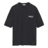 Camiseta de manga corta «Political Campaign» negra 570791TAV441000