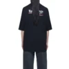 Camiseta de manga corta «Political Campaign» negra 570791TAV441000
