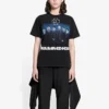Camiseta de manga corta «Rammstein Germany Band Crossover», negra, 670943TLV511000