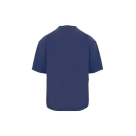 Camiseta de manga corta retro Balenciaga para hombre, colección primavera-verano 2021, azul 612966TJV874866