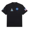 Camiseta de manga corta retro espacial de la colaboración Balenciaga x NASA «Negro» 651795TKVD71070