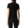 Camiseta de manga corta Symbolic, corte entallado, negra 612964TIV501070
