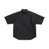 Camiseta de manga corta Tape Type, corte holgado «Negro» 738761TNM601000