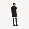Camiseta de manga corta «techwear» para hombre en azul marino/blanco Camiseta de manga corta «techwear» para hombre en azul marino/blanco