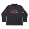 Camiseta de manga larga 3B Sports Icon oversize «Negro, rojo y blanco» 720250TPVD71470