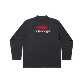 Camiseta de manga larga 3B Sports Icon oversize «Negro, rojo y blanco» 720250TPVD71470