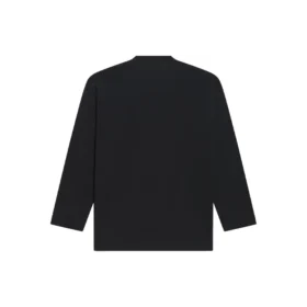 Camiseta de manga larga Balenciaga x THE SIMPSONS, corte ancho «Negro» 681046TLVG70100