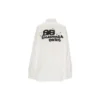 Camiseta de manga larga BB con diseño dibujado a mano, oversize «Blanco» 725722TYB189000