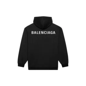 Camiseta de manga larga con estampado del logotipo de Balenciaga para hombre, colección Otoño-Invierno 2021, negra 600583TIV841070 Camiseta de manga larga con estampado del logotipo de Balenciaga para hombre, colección Otoño-Invierno 2021, negra 600583TIV841070
