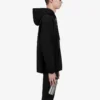 Camiseta de manga larga con estampado del logotipo de Balenciaga para hombre, colección Otoño-Invierno 2021, negra 600583TIV841070