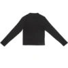 Camiseta de manga larga Fashion Institute, corte medio «Black» 698124TMVH51073