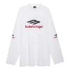 Camiseta de manga larga oversize 3B Sports Icon «Blanco, negro y rojo» 720250TPVD79065