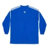 Camiseta de manga larga oversize Balenciaga x adidas «Blue» 728789TNVA65531