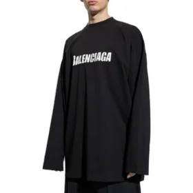 Camiseta de manga larga oversize «Black» 681046TNVL11070
