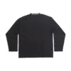 Camiseta de manga larga oversize «Black Faded» 739783TOVF49034