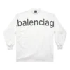 Camiseta de manga larga oversize «Blanco» de Bal.com 739027TOVO19081